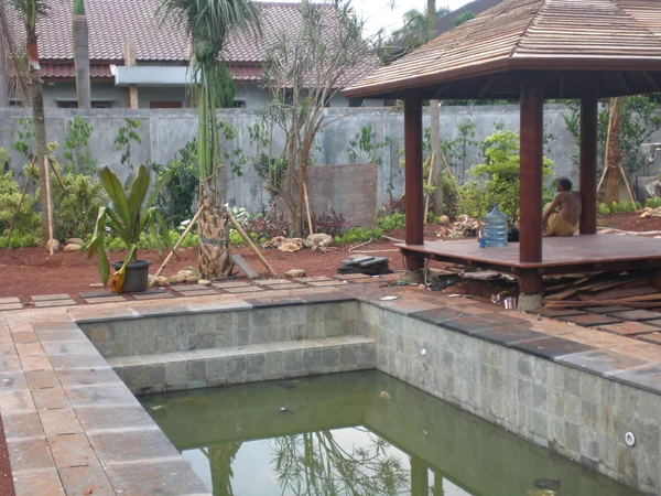 MasterPool Pembuatan Kolam Renang di Villa Bogor